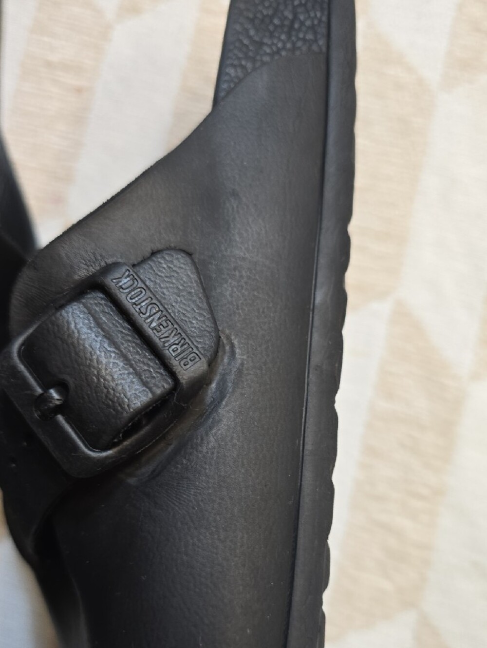 Birkenstock Men's Black Slip-On EVA Clog Sandals - Picture 6 of 7